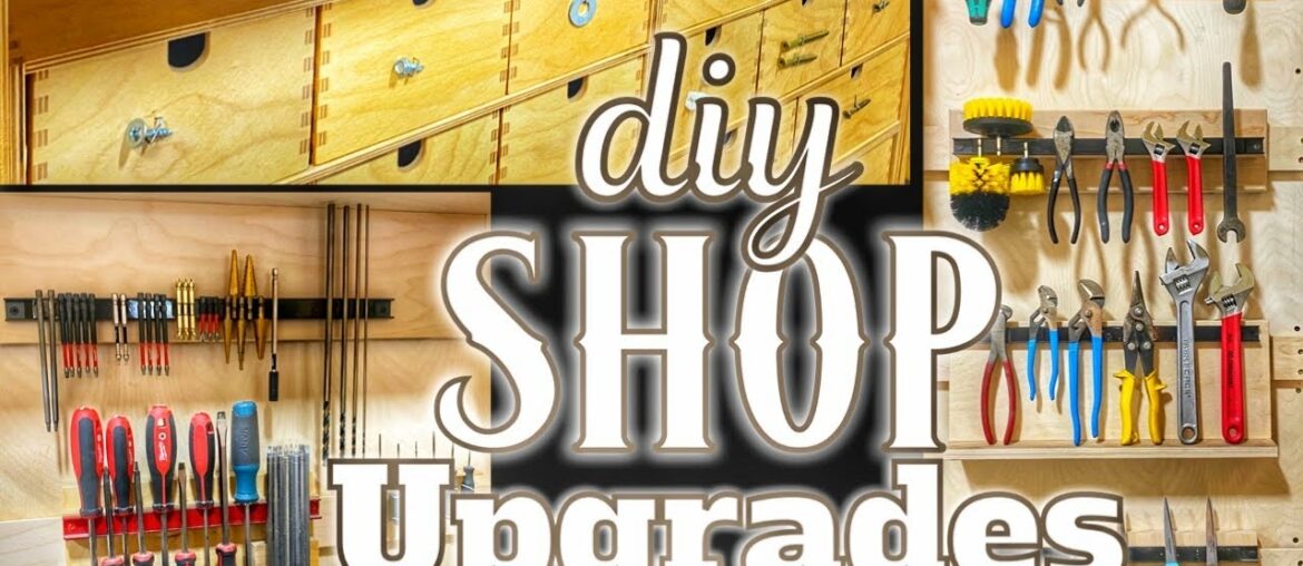 Shop Organization Upgrades | Storage and French Cleat Changes | A Glimpse Inside How To Shop Organization Upgrades | Storage and French Cleat Changes | A Glimpse Inside How To