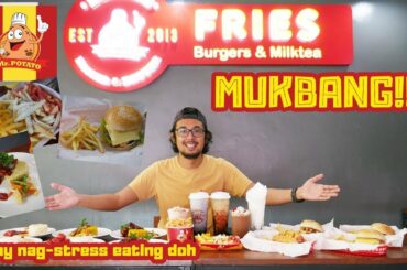 MR. POTATO DINERS  New Normal Dining Experience AND MUKBANG (Naay Nag-Stress Eating doh)