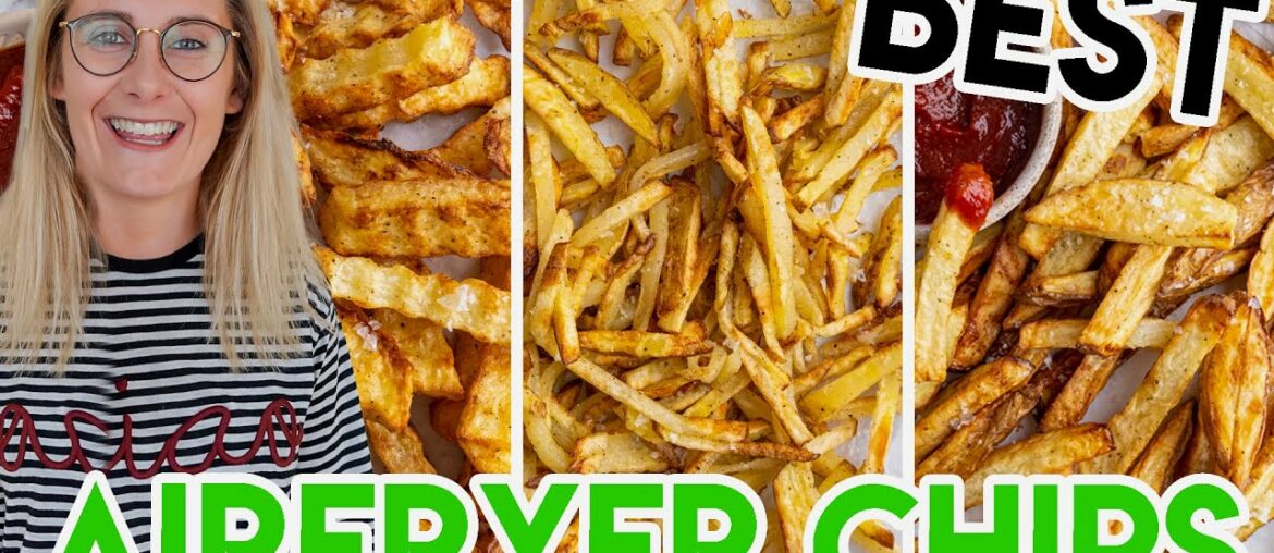 3 BEST Air Fryer Chips Recipes (Ninja Foodi XL) Chips, French Fries & Crinkle-cut