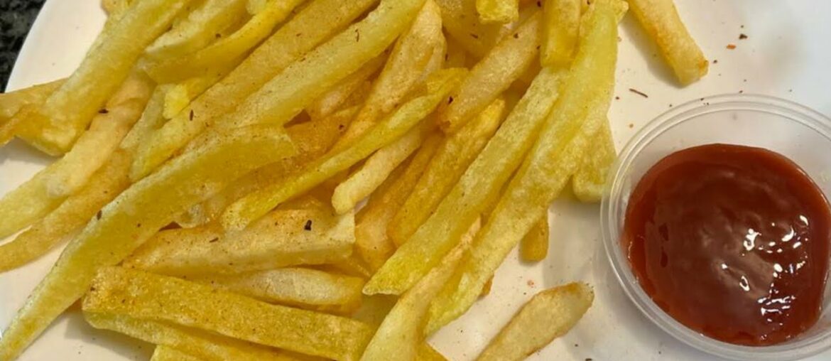 Crispy French Fries Recipe|Homemade Crispy Fries Recipe|Restaurant Style french fries.