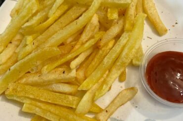 Crispy French Fries Recipe|Homemade Crispy Fries Recipe|Restaurant Style french fries.