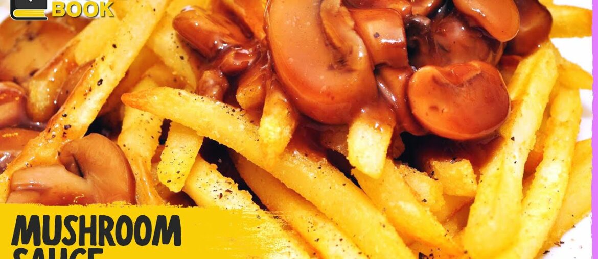 Mushroom Sauce Recipe | IPL Special Evening Snack | Tasty Sauce For French Fries | The Foodie
