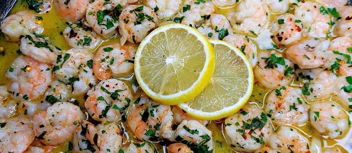 SHRIMP SCAMPI | Garlic Butter Shrimp Recipe | Easy Dinner Ideas