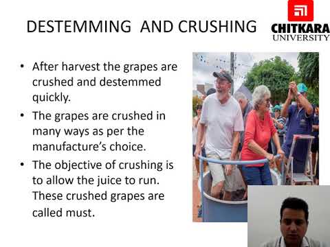 Production Process of White wines by Siddharth Bedi Production Process of White wines by Siddharth Bedi