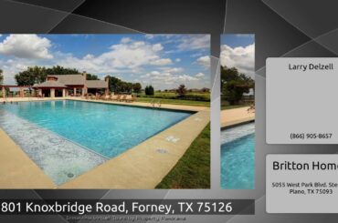 801 Knoxbridge Road, Forney, TX 75126