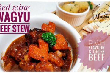 Red Wine "Mayura Wagyu" Beef Stew ***法國紅酒燉澳洲巧克⼒和⽜*** Boeuf bourguignon Ep6