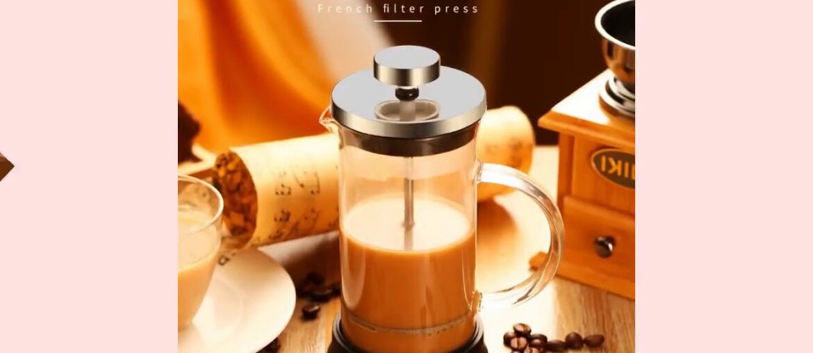 French Press Hand Coffee Pot Household Coffee Machine Bubble Milk Filt French Press Hand Coffee Pot Household Coffee Machine Bubble Milk Filt