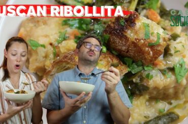 TUSCAN RIBOLLITA or dry soup or bread soup or best soup !!