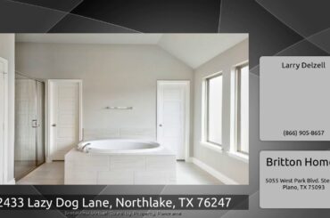 2433 Lazy Dog Lane, Northlake, TX 76247