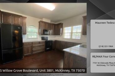 3075 Willow Grove Boulevard, Unit 3801, McKinney, TX 75070