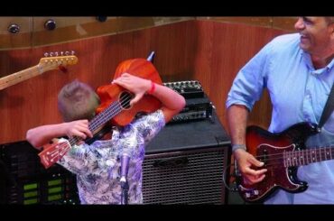 Sonny French (aged 9) playing "Wipeout" on his Ukulele