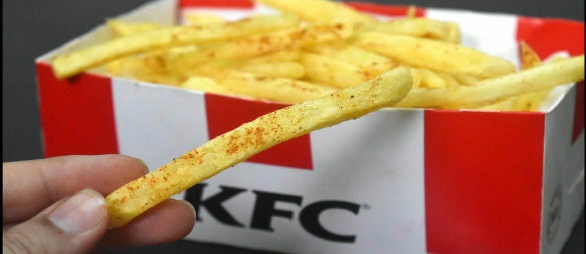 KFC Style Spicy Fries Recipe | KFC Regular French Fries | Secrets of World's famous KFC French Fries