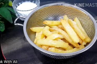 Crispy Street Style French Fries Recipe | Cook With Ali