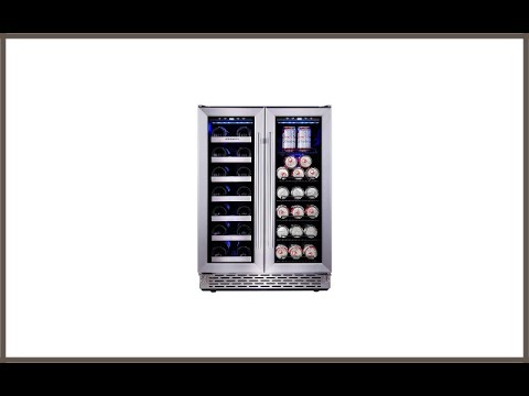 Phiestina Built In Dual Zone Wine and Beverage Cooler with Stainless Steel French Door Review Phiestina Built In Dual Zone Wine and Beverage Cooler with Stainless Steel French Door Review