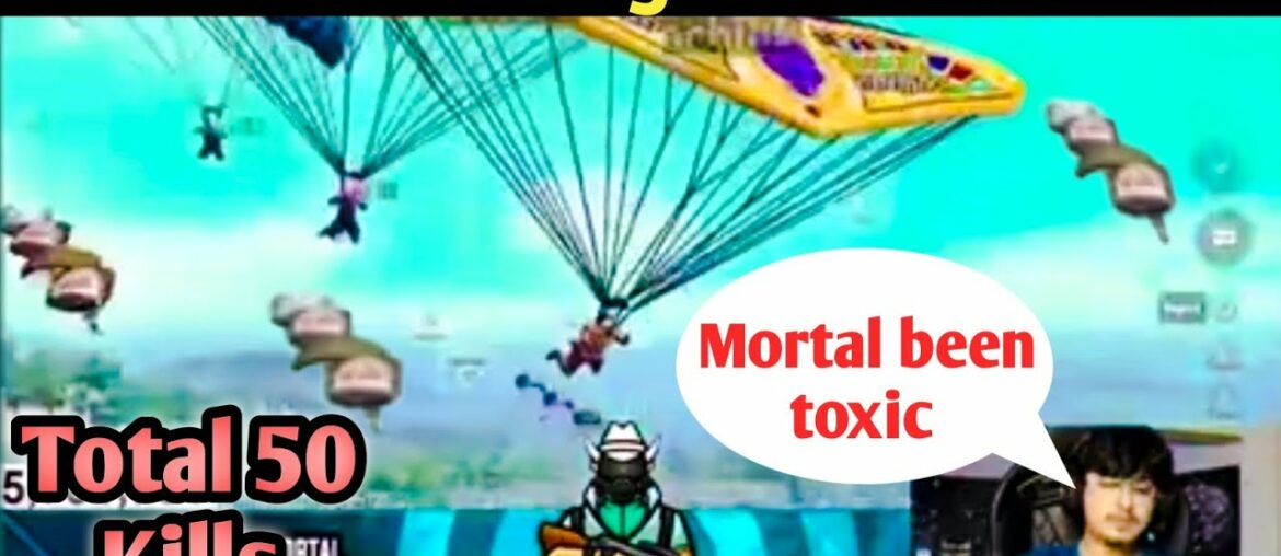 Mortal eating in stream french fries and 50 kills in this gameplay .