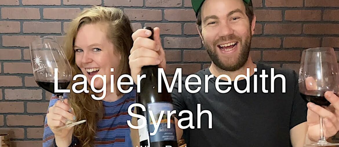 Amazing Napa Syrah from Lagier Meredith Winery