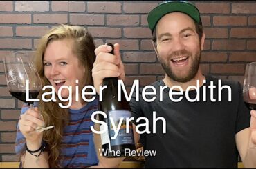 Amazing Napa Syrah from Lagier Meredith Winery