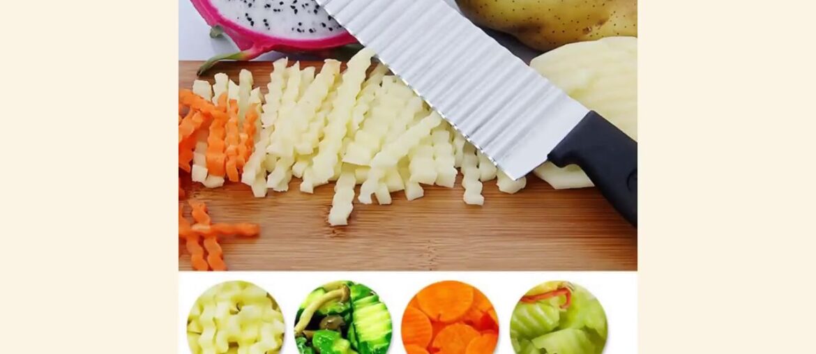 1PC Potato French FryVegetable Cutter Knives Stainless Steel Kitchen T 1PC Potato French FryVegetable Cutter Knives Stainless Steel Kitchen T