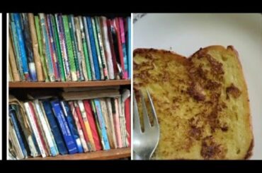 French toast recipe|arranging books|amina javed
