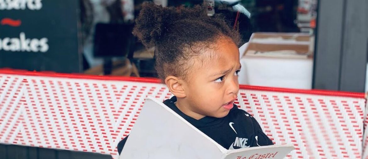 Serena Williams Daughter Olympia Gives Hilarious Side-Eye While Dining At French Restaurant