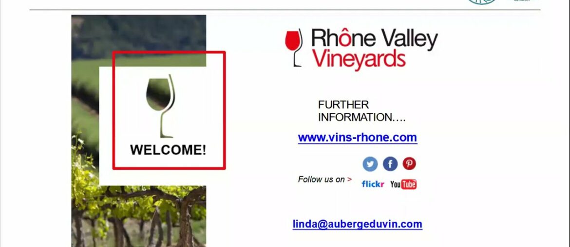 Discover the Rhône Valley with Linda Field DipWSET