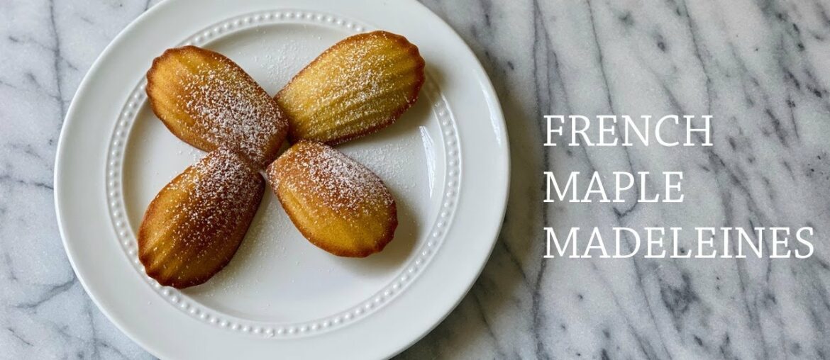 French Maple Madeleines Recipe 🍁 French Maple Madeleines Recipe 🍁
