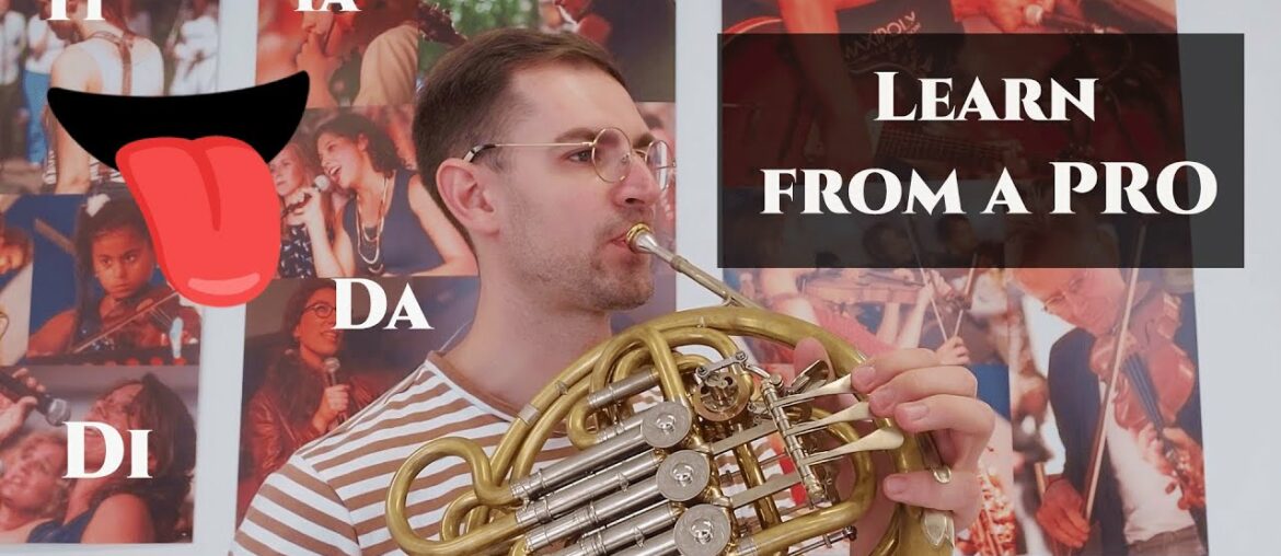 Articulation - Lesson 5 - French horn course for beginners - Learn from a PRO