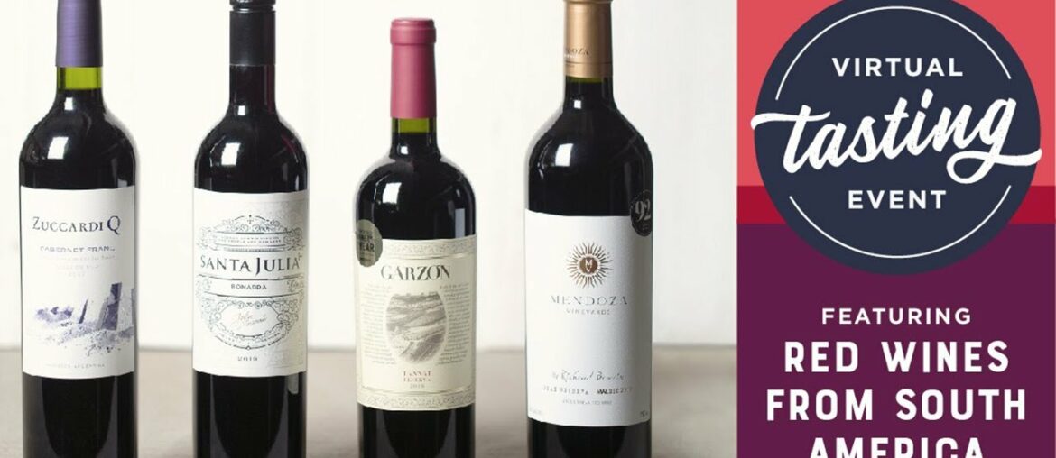 Heinen's Virtual Wine Tasting: Red Wines from South America