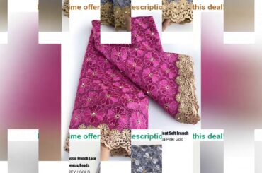 Wine Gold veritable french lace African Swiss tulle lace fabric floral embroidery Nigerian sewing c