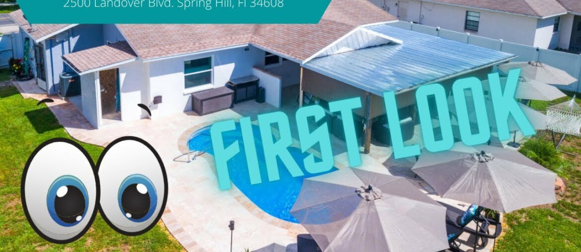 Fully REMODELED! POOL 2/3/2 FOR SALE 2500 Landover Blvd. Spring Hill, FL 34608