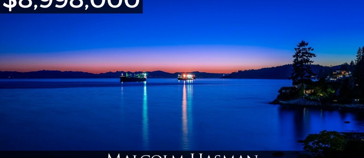 CRAFTSMAN STYLE BEACHFRONT ESTATE LOCATED ON WEST VANCOUVER’S EXCLUSIVE GOLDEN MILE - 2962 PARK LANE