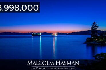 CRAFTSMAN STYLE BEACHFRONT ESTATE LOCATED ON WEST VANCOUVER’S EXCLUSIVE GOLDEN MILE - 2962 PARK LANE