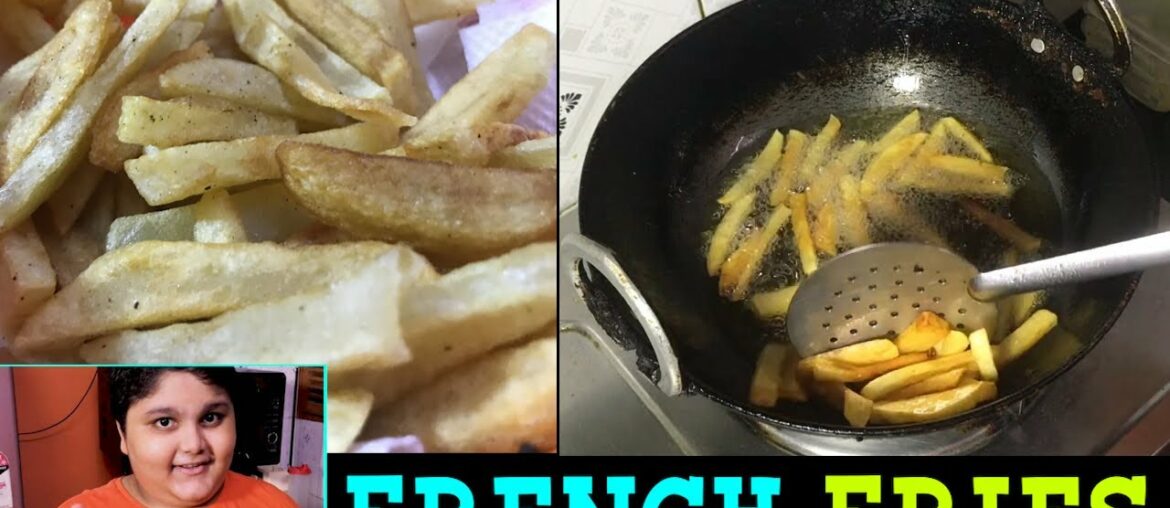 Crispy French fries Recipe | Homemade crispy fries | french fries at home #FrenchFries #FingerChips