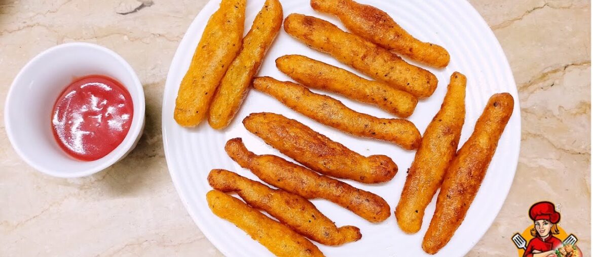 Crispy french fries recipe | tea time snacks recipe | quick and easy recipe | foodie khan