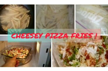 PIZZA FRIES RECIPE !🍕🍟 (and how to preserve French Fries )