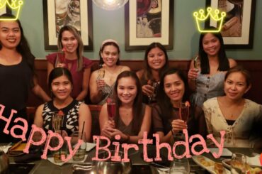 CELEBRATING MY FRIENDS BIRTHDAY  #MeltingPotExperience(French restaurant)