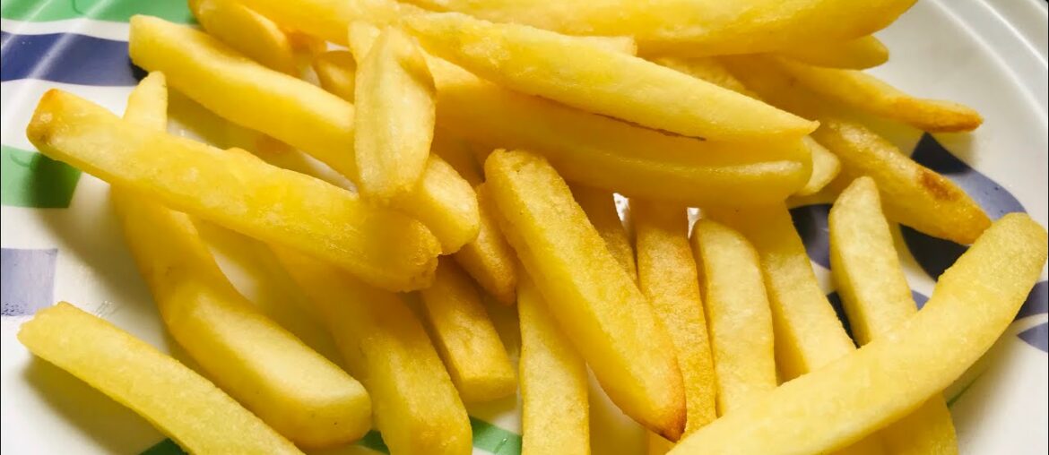 Crispy French fries Recipe Homemade crispy fries recipe Restaurant style french fries
