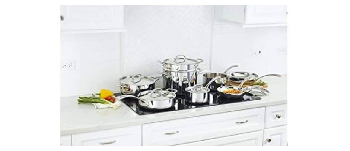 ❄️ Cuisinart French Classic Tri-Ply Stainless 13-Piece Cookware Set Silver Best Seller ❄️ Cuisinart French Classic Tri-Ply Stainless 13-Piece Cookware Set Silver Best Seller