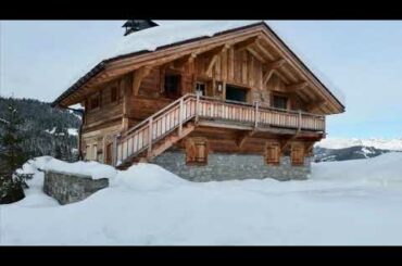 Mountainside Chalet For Sale in Megeve France