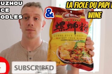Pairing Chinese Noodles with French Red Wine!