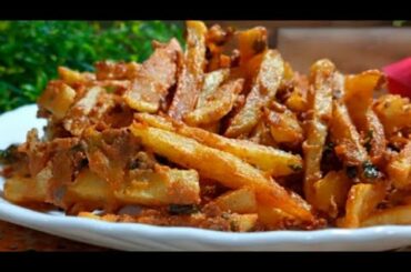 BESAN MASALA FRENCH FRIES/IN Urdu /Hindi  by Ayesha Recipes