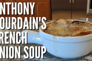 Les Halles French Onion Soup Recipe | Anthony Bourdain | Soups Episode 03