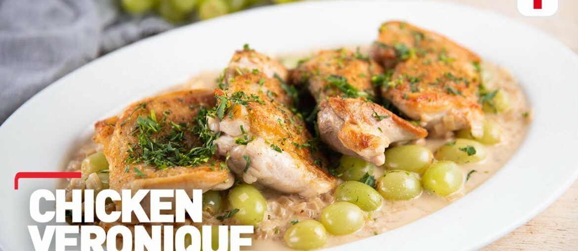 Everyday Gourmet | Chicken Veronique using Unlimited Premium Frypan Everyday Gourmet | Chicken Veronique using Unlimited Premium Frypan