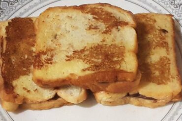 Nutella French Toast Sandwich /Bread Recipes/Dinner Recipes/Sandwich Recipes/ Bread Egg Recipes #569