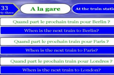 French Conversation Practice (Part 3)