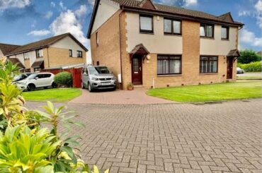 Erskine. Fabulous Semi-Detached Family Home with Amazing Garden Office.