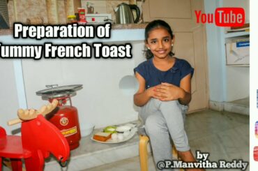 French Toast recipe in telugu by Manvi