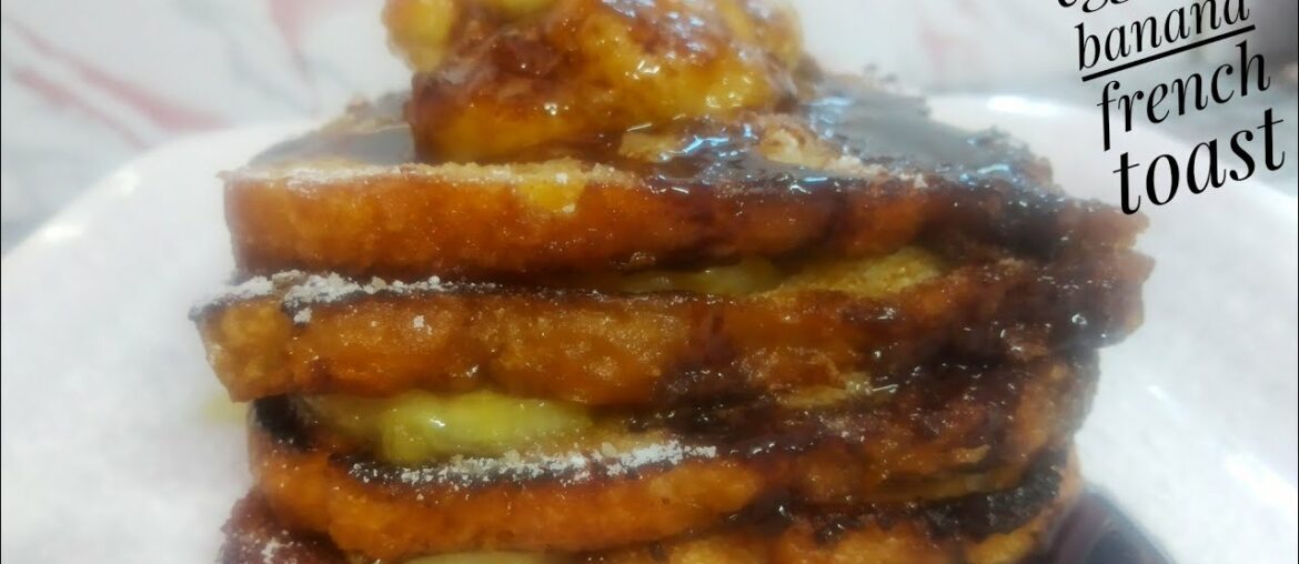 Eggless Banana French Toast| Banana French Toast|sweet recipe