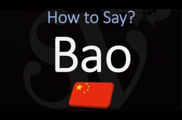 How to Pronounce Bao? (Baozi 包子) Chinese Steamed Bao Buns Pronunciation