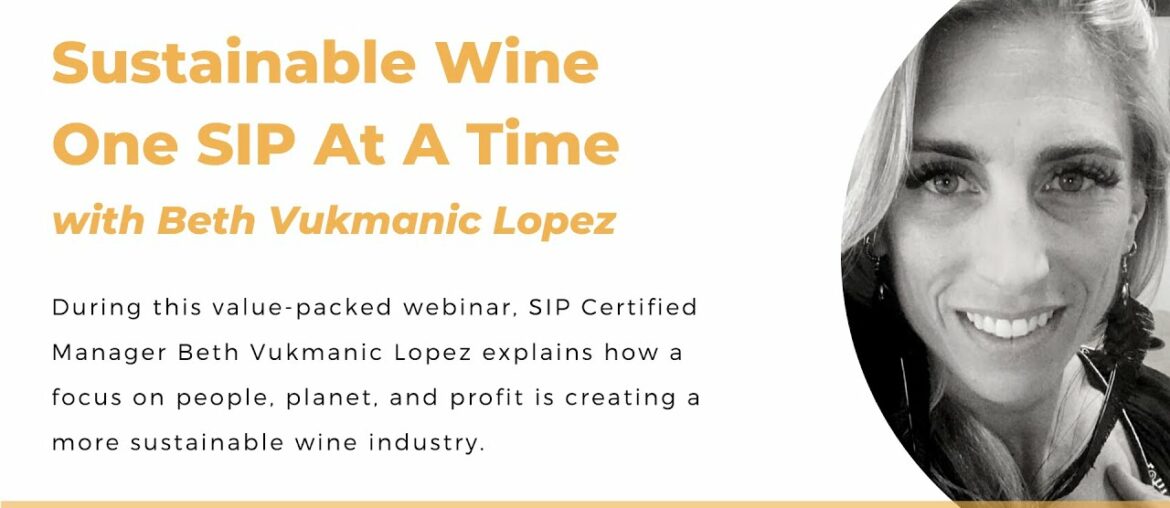 Sustainable Wine One SIP At A Time Sustainable Wine One SIP At A Time